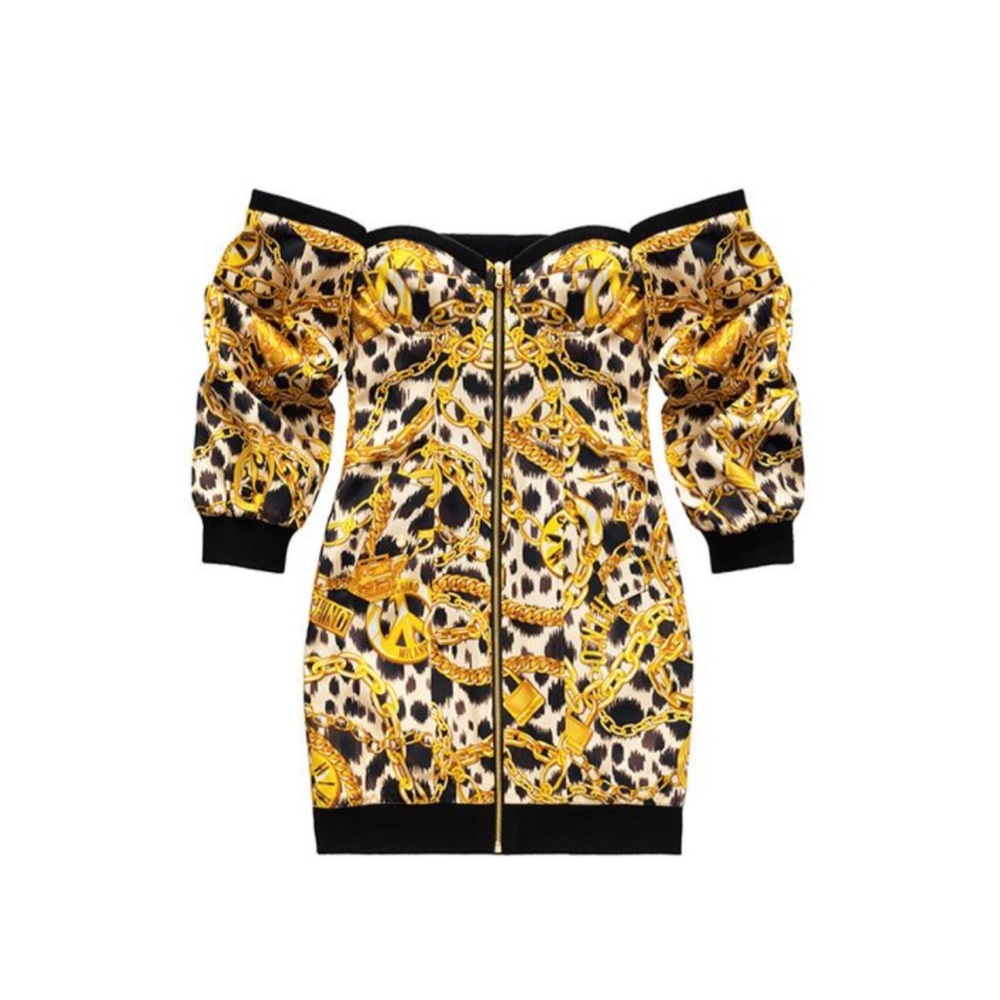 H&Moschino limited collection dress Worn 1x like new
